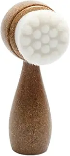 Double-Sided Face Cleansing Brush - Soft Bristle Scrubber | Manual Facial Pore Brush for Deep Cleansing, Gentle Tool for Smooth and Radiant Skin, Compact and Travel Friendly