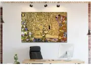 Tree Of Life Gustav Klimt Canvas Wall Art Print