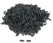 Lego 1000 New Black Technics Pin w/ Short Friction Ridges Pieces