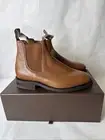Rm Williams Comfort Craftsman Saddle / Fine Pebble Leather Size Au/uk6D 39eu 7us