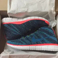 在飛比找蝦皮購物優惠-Nike free flyknit chukka 編織 男鞋