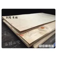 在飛比找蝦皮購物優惠-大陸板 一分板 保護板 施工板 薄木板 ＊永益木材行(台北)