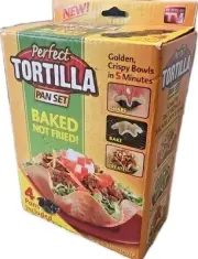 Pan Set Perfect Tortilla Taco Baked Not Fried Cottagecore Soho Health Beauty[4C]