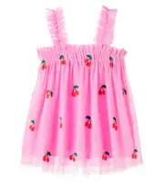 [Stella McCartney Kids] Stella McCartney Kids Baby embroidered dress M 24 pink