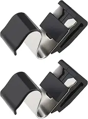 EMSea 2Pcs Fuel Flap Latch Retaining Clip Replacement MR970563 Compatible with Mitsubishi Lancer Mirage Outlander/CE?CH Lancer/CE?CC Mirage Fuel Door Spring