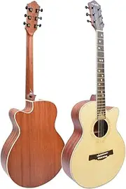 GEAKE ACOUSTIC GUITAR DREADNOUGHT STEEL STRING SPRUCE TOP（39 inches）