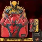 Loungefly Marvel Deadpool & Wolverine Mini Backpack & Wallet Set