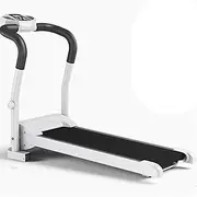 Treadmills Household Electric Treadmill Small Multifunctional Ultra-Quiet Fitness Equipment Shock-Absor Folding Walking Machine(Color:Gray+White Size:12012062cm)