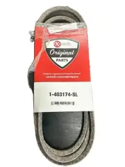 Exmark zero turn 48" deck blade belt; 1-403174-SL Genuine Exmark Part