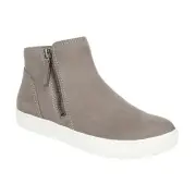 Naturalizer Women Ankle Booties Miranda Size US 6M Grey Nubuck Faux Leather