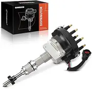 A-Premium Distributor Replacement for Ford F-250 F-350 1988-1997 F-600 F-700 E-250 E-350, V8 7.0L 7.5L, Including Cap and Rotor
