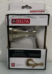 Delta Stryke Double Robe Hook Champagne Bronze Finish Bathware 77638-CZ