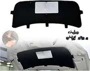 Front Engine Hood Insulation Pad Soundproof Mat Cover Foam Sound Heat Cotton Fireproof Compatible For Honda Compatible For Civic FC FK 2016-2021