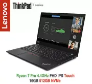 ThinkPad T14 Ryzen 7 Pro 4.4GHz FHD Touch 16GB 512GB IR W11P 3Y Premier Warranty