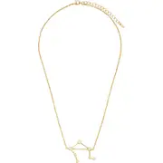 Sterling Forever Constellation Necklace in Gold - Libra at Nordstrom One Size