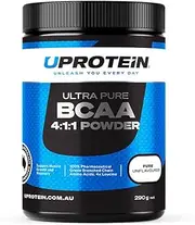 Uprotein 100% Pure BCAA 4:1:1 Powder 290g, Unflavoured | Muscle Growth
