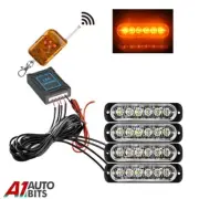 Led Amber Strobe Flashing Light Recovery Truck Lorry Breakdown RC KIT 12V 24V