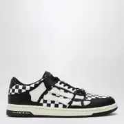 [AMIRI] Skel Top Low Black/White Plaid Sneaker 41 IT Black
