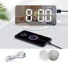 Loud Alarm Clock with Bed Shaker USB Powered Deaf Shaker Night Mode Bedside