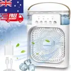 Portable Desk Fan Air Conditioner Ice Fan Mini mist Air Cooler Quiet USB Water