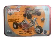 Erector #842706E 2 Model Motorcycle Kit 170+ Parts Age 8+ Original Unopened