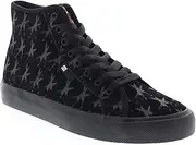 [DC] Mens Andy Warhol Manual HI Black Skate Inspired Sneakers Shoes 10