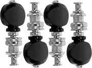 ULDIGI 4pcs Strings Tuning Knob Tuner Pegs Accessory Key Replacement Ukulele Musical Turn Tuning Tools for Beginner Instrument Parts Abs