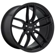 17x8 Niche M203 VOSSO MATTE BLACK Wheel 5x108 (40mm) (for: Jaguar)