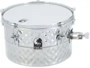 Toca Percussion Hand-hammered Timbale Snare Drum - 7 inch x 12 inch