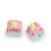 For Mechanical Keyboard MX Axis Linear Axis Pastel Custom Switches Cream Axis