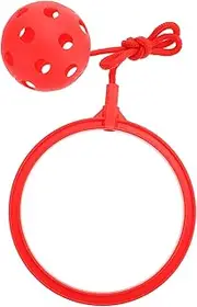 KICHOUSE Ankle Skip Ball for Jumping for Coordination Fun for Outdoor Games School Backyard Activities Exercise Motor Skills Development