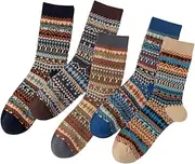 [Generic] For Cold Feet, SocksUp Premium Nordic Winter Thermal Socks for Men – 5-Pack Ultra-Warm, Breathable & Gift-Ready Socks for Cold Weather, Business or Casual (US 7–10)