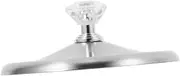 CATIEBYE Elegant Stainless Steel Cup Lid Leakproof Heatproof for Mugs Tea Cups Coffee Mugs Travel
