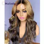 Glueless Lace Front Wigs Human Hair Pre Plucked Blonde Lace Front Black Women