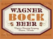 Wagner Bock Beer Label Wagner Brewing Company 18" x 24" Metal Sign