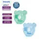 【PHILIPS AVENT】熊熊矽膠安撫奶嘴 3M+ 雙入組(SCF194/04 藍綠)