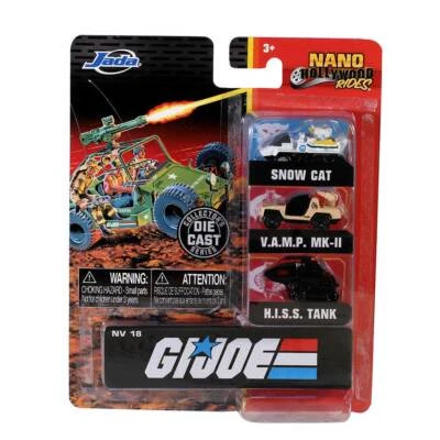 Jada Nano Hollywood Rides: G.I. Joe Collector's Die-cast Series