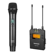 Saramonic UWMIC 9 RX9+HU9 UHF Camera-Mount Wireless Cardioid Handheld Mic Sys...