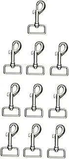 FIXOSHEE 10Pcs Puppy Swivel Hook Clips Durable Zinc Alloy Bolt Leash Attachments for Pet Accessories for Boxes Bags Crafts and More