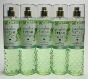 5 Bath & Body Works GINGHAM FRESH Fine Fragrance Mist Spray