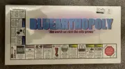 Vtg Bluearthopoly Board Games Wells Fargo American Red Cross McDonald Rare HTF