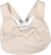 Pet Backpack Backpack Portable Pet Bag Dog Carrying Bag Dog Chest Carrier Cat Carrier Pouch Cat Swaddle Beige Cotton