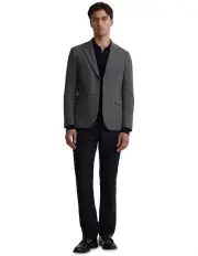 [Oxford] Blake Wool Blend Blazer in Mole