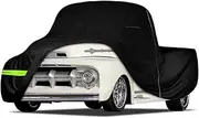 Waterproof Car Cover Replace for Ford F1 1948 - 1952 & F100 1953 - 1956 2 Door Regular / Standard Cab Short Bed 6.5ft All Weather Classic Truck Covers with Zipper Door for Snow Rain Protection