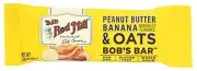 Bobs Red Mill Peanut Butter Banana and Oats Bar 1.76 Ounce - 12 per case.