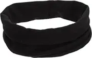 18 Pcs Black Elastic Headband Fitness Make up Imitation Cotton Africa/179