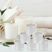 25 Pcs Aluminum Candle Cup Candlestick Holders Bulk for Candlesticks