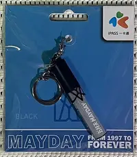 在飛比找Yahoo!奇摩拍賣優惠-五月天 MAYDAY 螢光棒 鑰匙圈 一卡通- 黑色