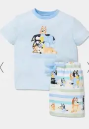 BNWt Peter Alexander Bluey PJ Set Size Kids 10 No Pj Bag Included