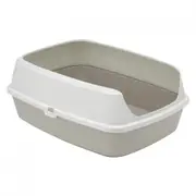Moderna Maryloo Recycled Plastic Cat Litter Tray 50cm- Grey